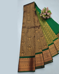 Celebration Silk Saree – Double Shade Elegance with Matching Border & Pallu