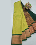 Celebration Silk Saree – Double Shade Elegance with Matching Border & Pallu