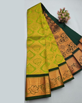 Celebration Silk Saree – Double Shade Elegance with Matching Border & Pallu