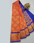 Celebration Silk Saree – Double Shade Elegance with Matching Border & Pallu